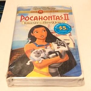 RARE Pocahontas 2 Disney VHS Unopened - 1996 - Walt Disney Gold Classic